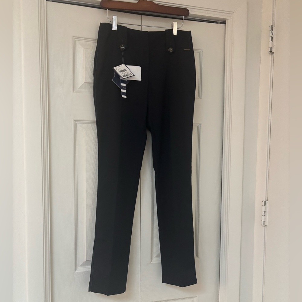 NWT SAINT JAMES Navy Trouser Pant with Nautical Buttons - Picture 3 of 12